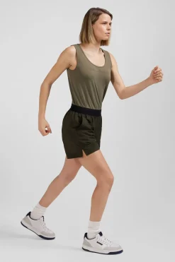 Online hort De port Kaki Femme Pantalons Et Shorts