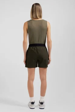 Online hort De port Kaki Femme Pantalons Et Shorts
