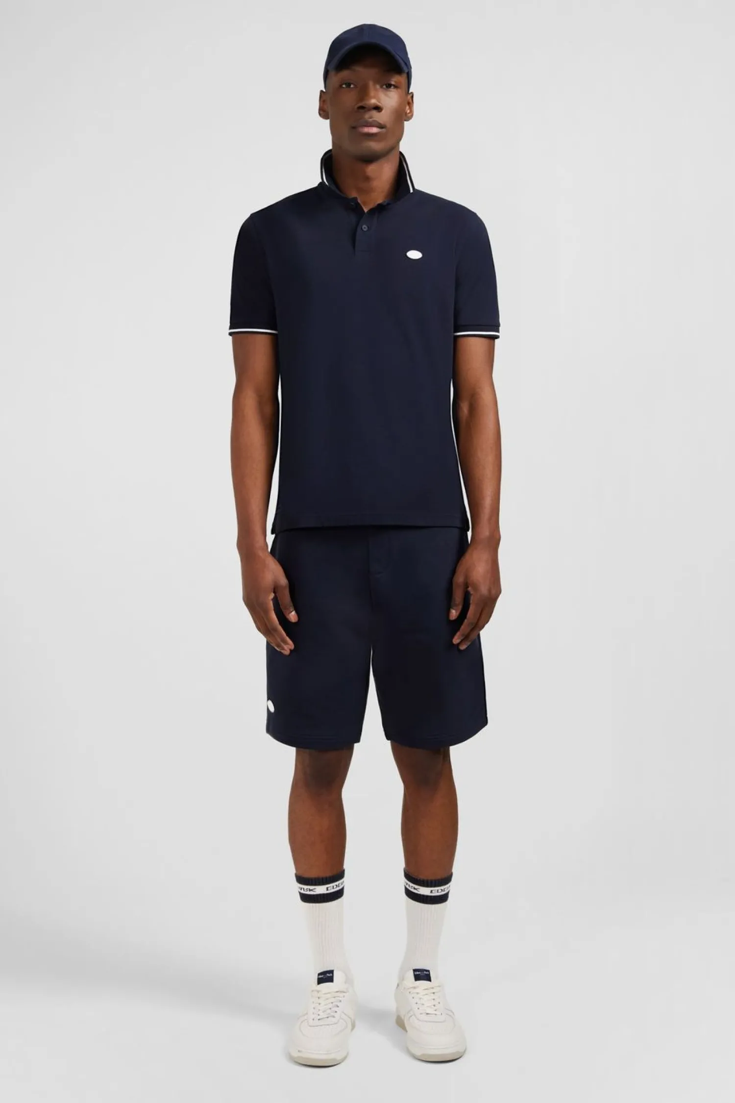 Sale hort En oeton Beu Fonce Homme Shorts Et Bermudas