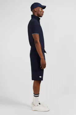 Sale hort En oeton Beu Fonce Homme Shorts Et Bermudas