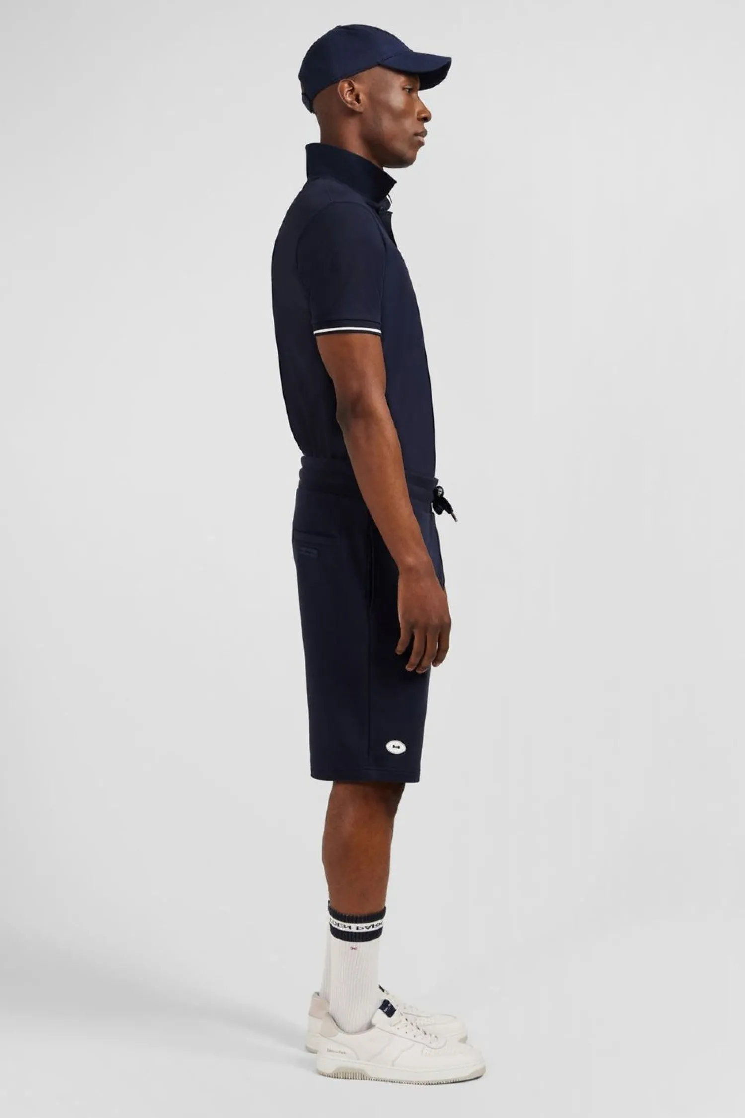Sale hort En oeton Beu Fonce Homme Shorts Et Bermudas