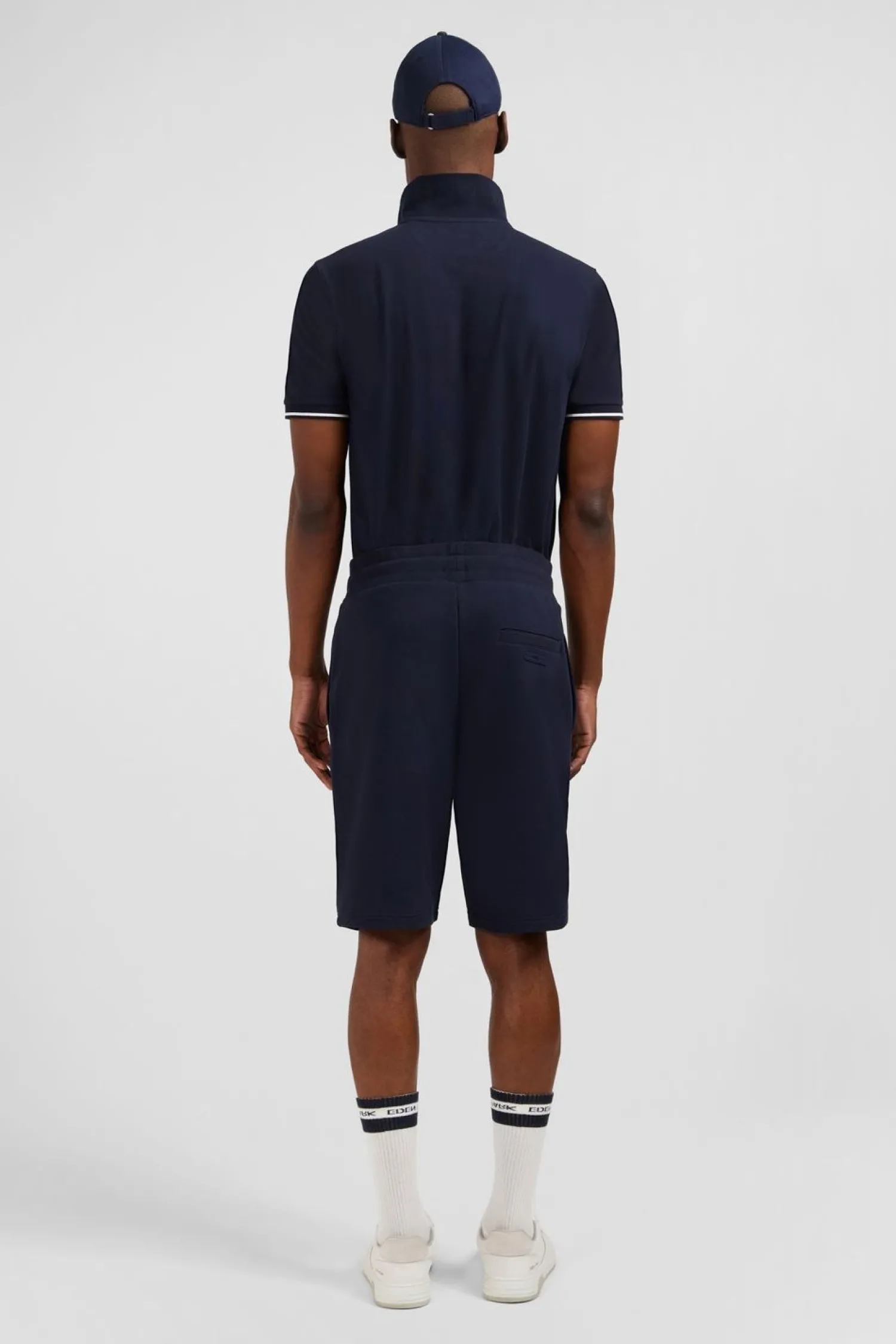 Sale hort En oeton Beu Fonce Homme Shorts Et Bermudas