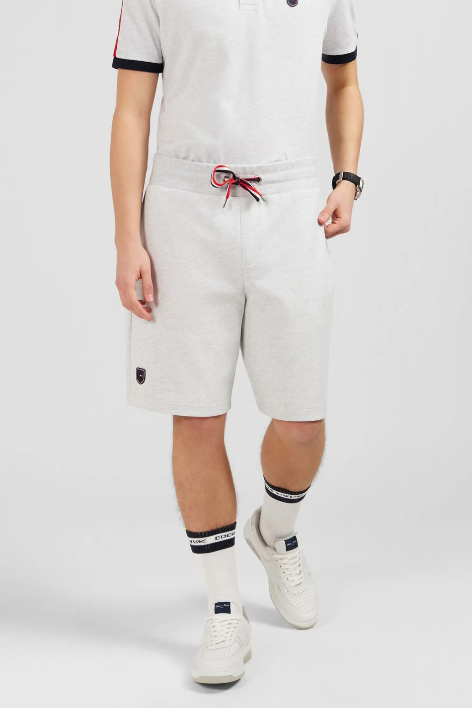 Discount hort En oeton Gri Homme Shorts Et Bermudas