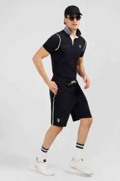 Clearance hort En oeton Noir Homme Shorts Et Bermudas