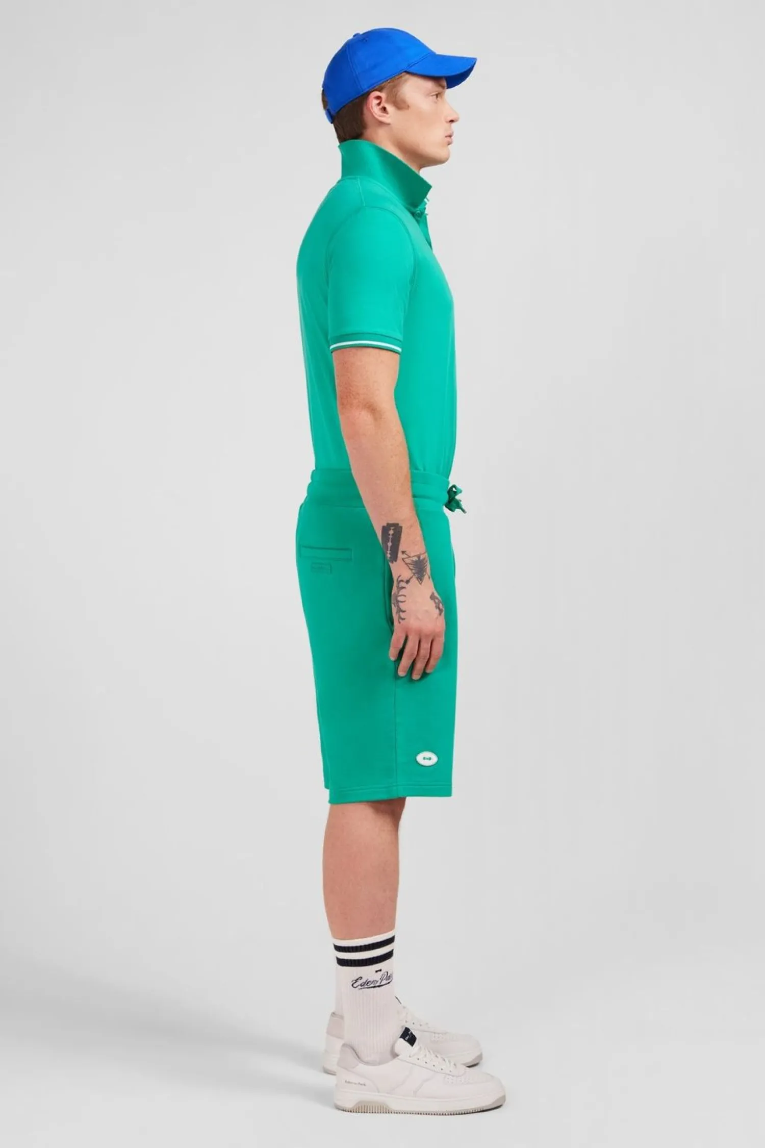 Clearance hort En oeton Vert Homme Shorts Et Bermudas