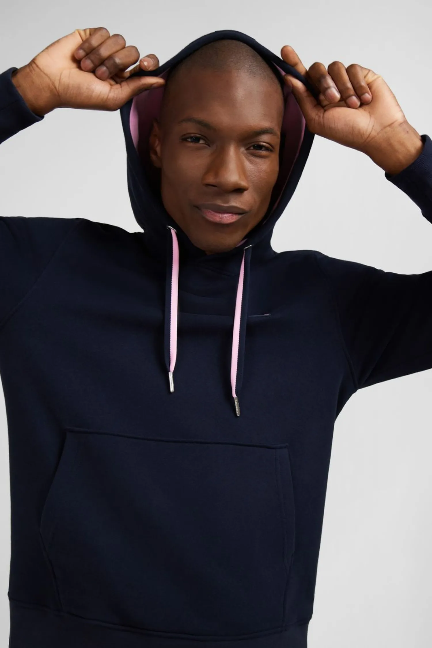 Discount weat A Capuche Beu arine Homme Sweats