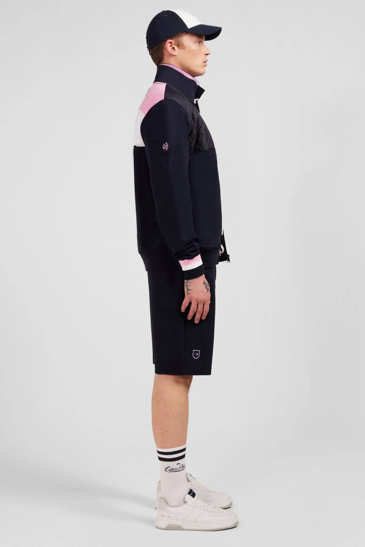 Outlet weat Beu Fonce Zippe Coorbock Homme Sweats
