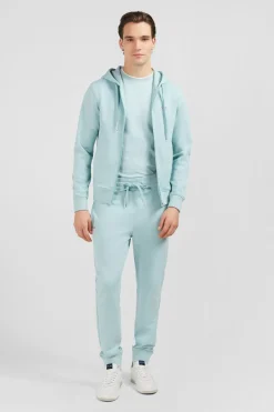 Discount weathirt A Capuche En oeton Vert Ebee Noeud Papion Homme Sweats