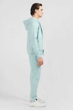 Discount weathirt A Capuche En oeton Vert Ebee Noeud Papion Homme Sweats