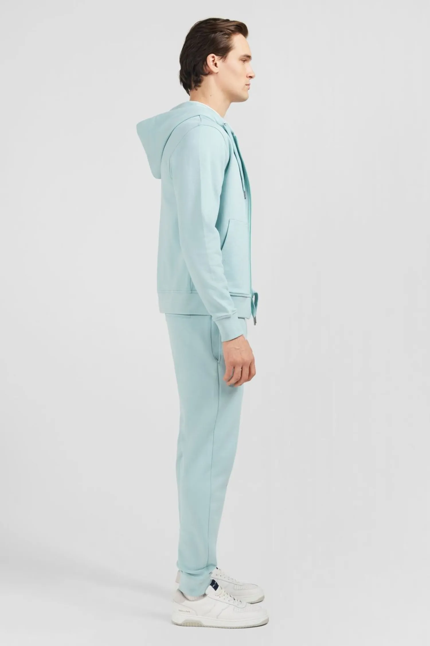 Discount weathirt A Capuche En oeton Vert Ebee Noeud Papion Homme Sweats