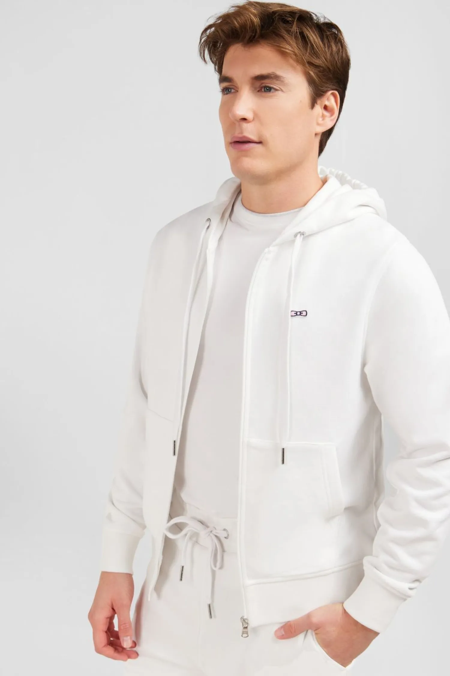 Online weathirt A Capuche En oeton Banc Ebee Noeud Papion Homme Sweats