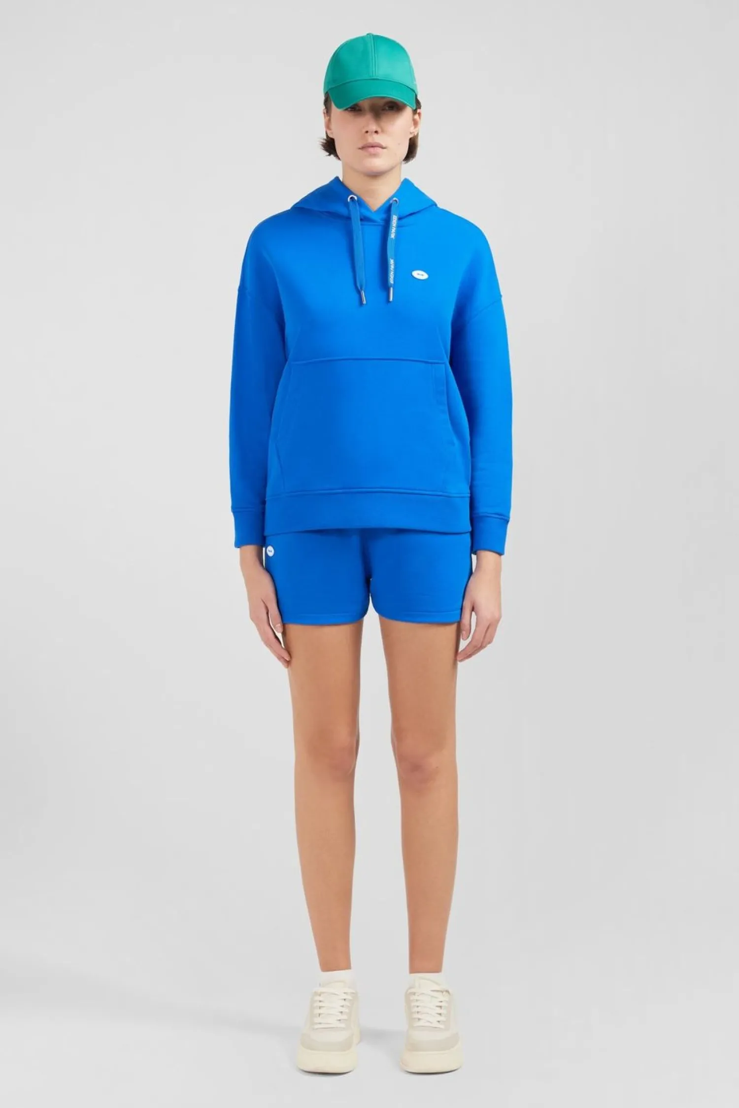 New weathirt A Capuche En oeton Beu Femme Sweats