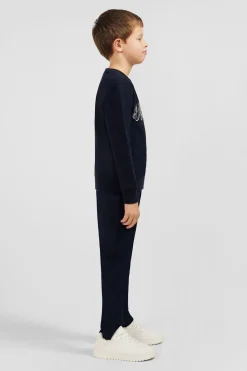 Clearance Sweatshirt Col Rond Serigraphie En Molleton Coton Enfant Enfant
