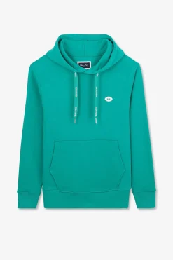 Hot weat Vert Uni A Capuche Homme Sweats