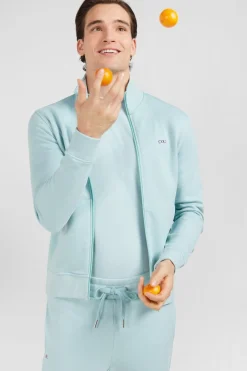 Clearance weat Vert Zippe A Co ontant Homme Sweats