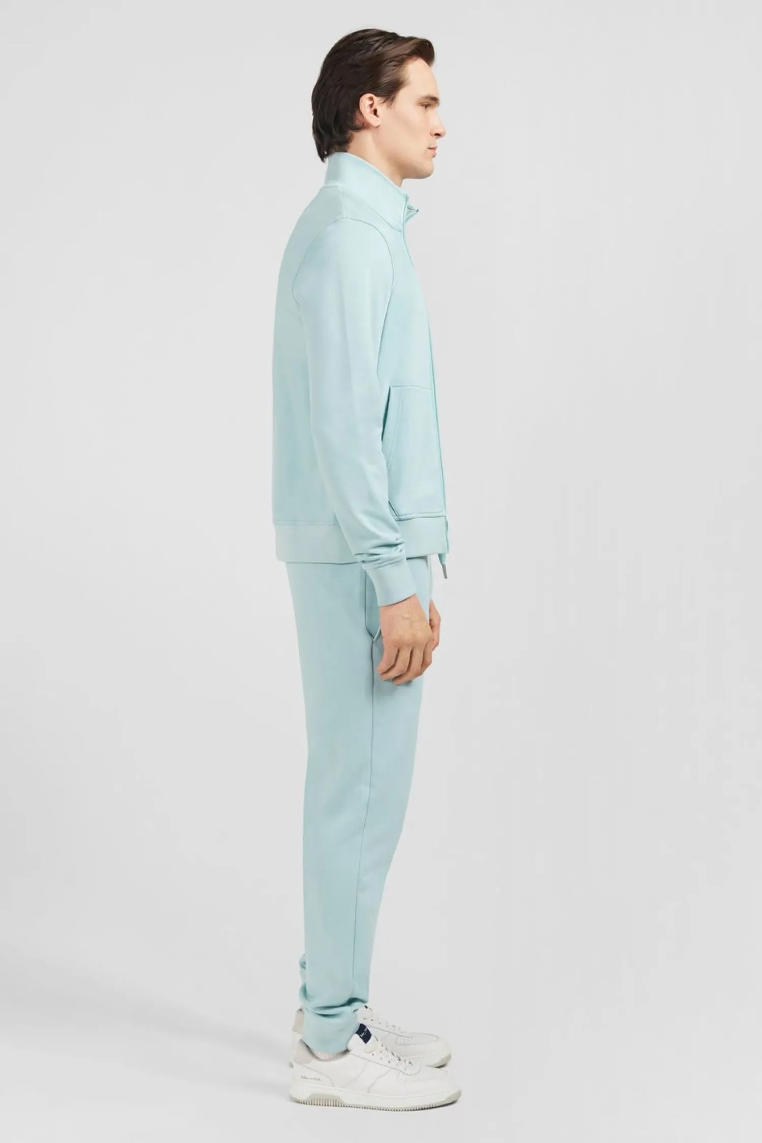 Clearance weat Vert Zippe A Co ontant Homme Sweats