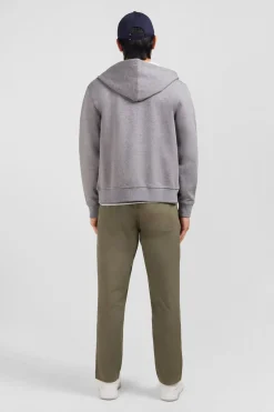 Clearance weat Zippe A Capuche Gri Fonce Homme Sweats