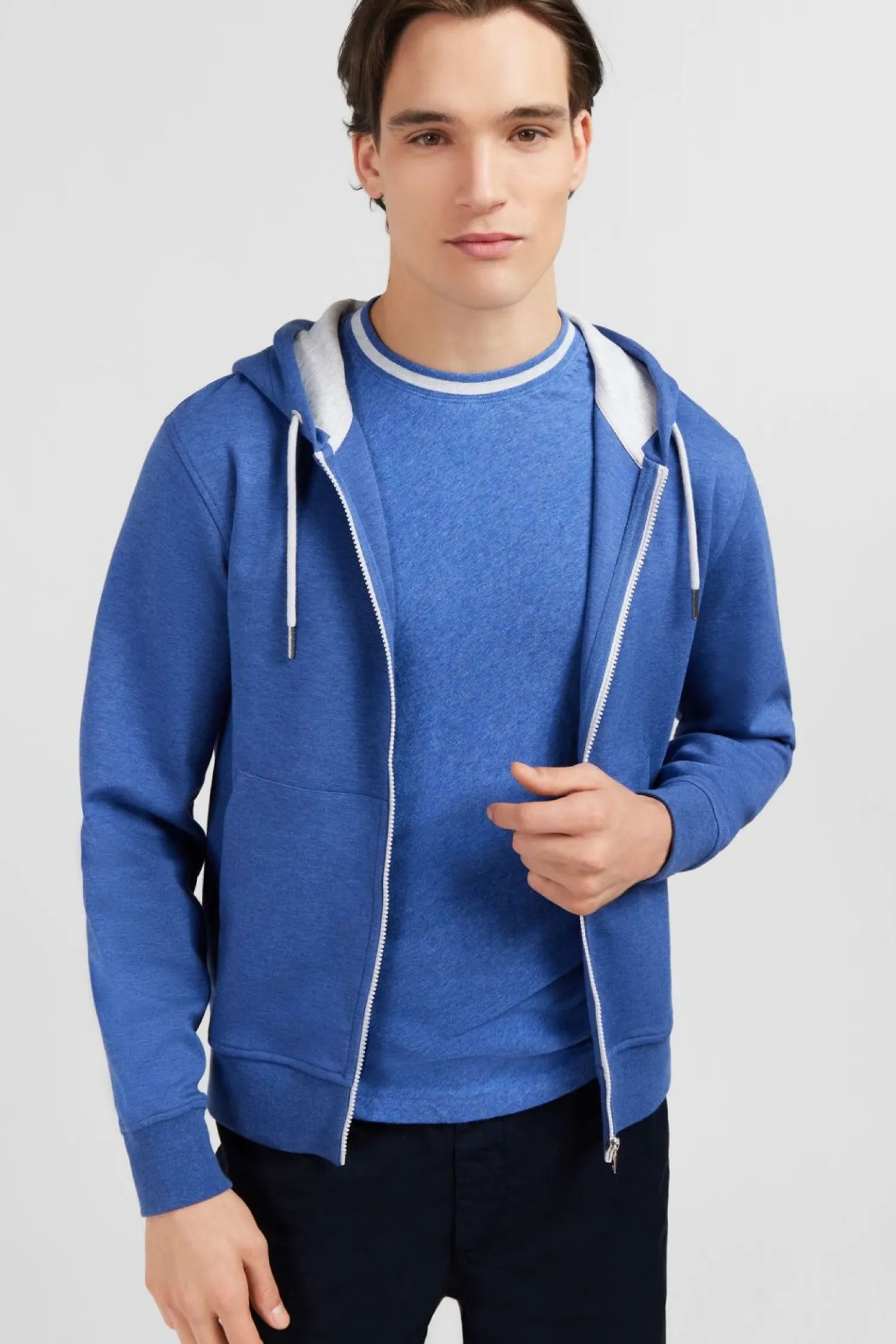 Outlet weat Zippe Beu A Capuche Homme Sweats