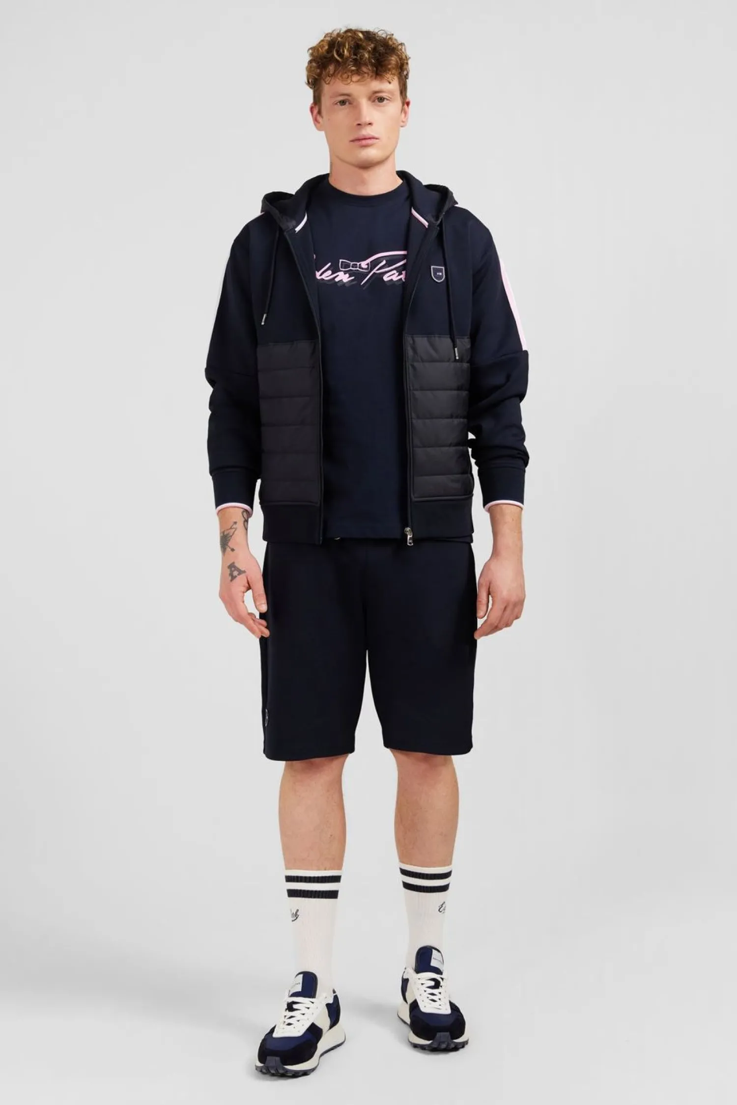 Hot weat Zippe Beu arine A Capuche Homme Sweats
