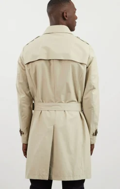 Trench Coat Deperant Beige Homme Manteaux Et Vestes