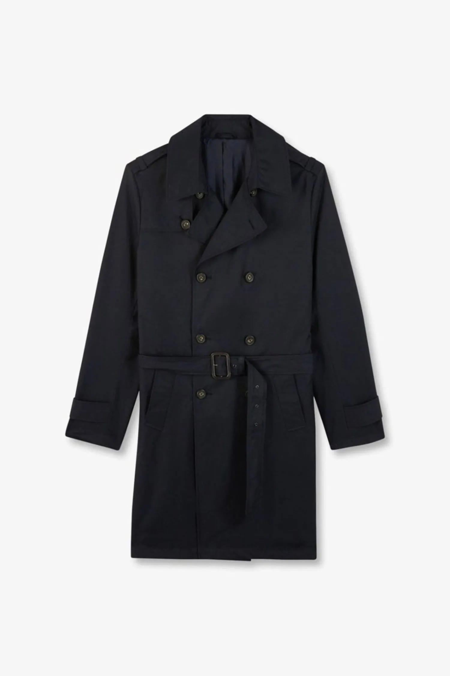 Clearance Trench Coat Deperant Beu arine Homme Manteaux Et Vestes
