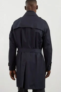 Clearance Trench Coat Deperant Beu arine Homme Manteaux Et Vestes