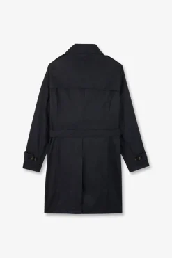 Clearance Trench Coat Deperant Beu arine Homme Manteaux Et Vestes