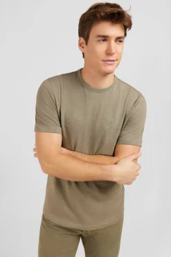Clearance T-hirt Beige En Coton Fae Homme T-Shirts