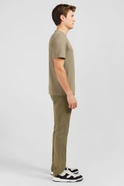 Clearance T-hirt Beige En Coton Fae Homme T-Shirts