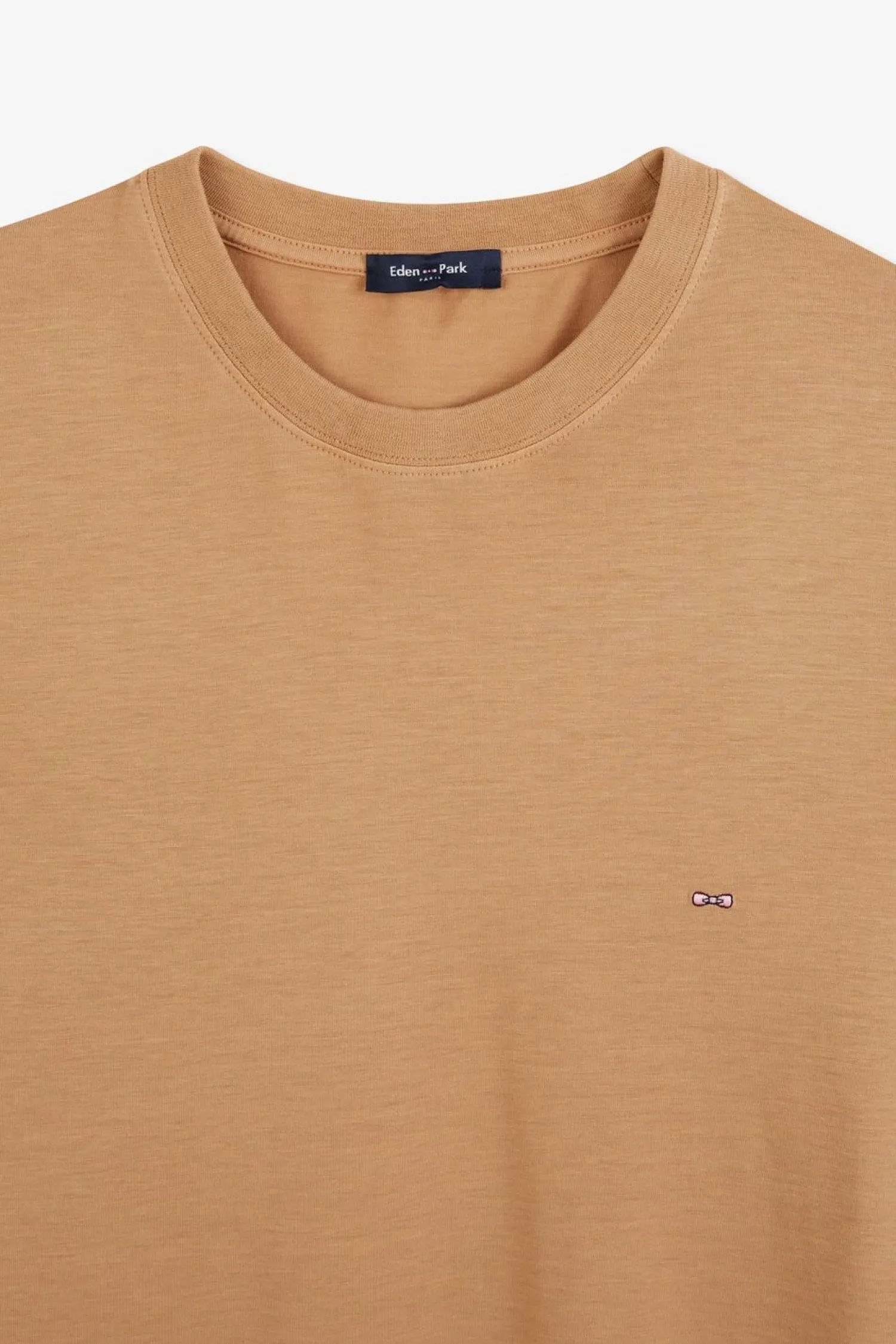 Online T-hirt Beige Uni A anche Courte Femme T-Shirts