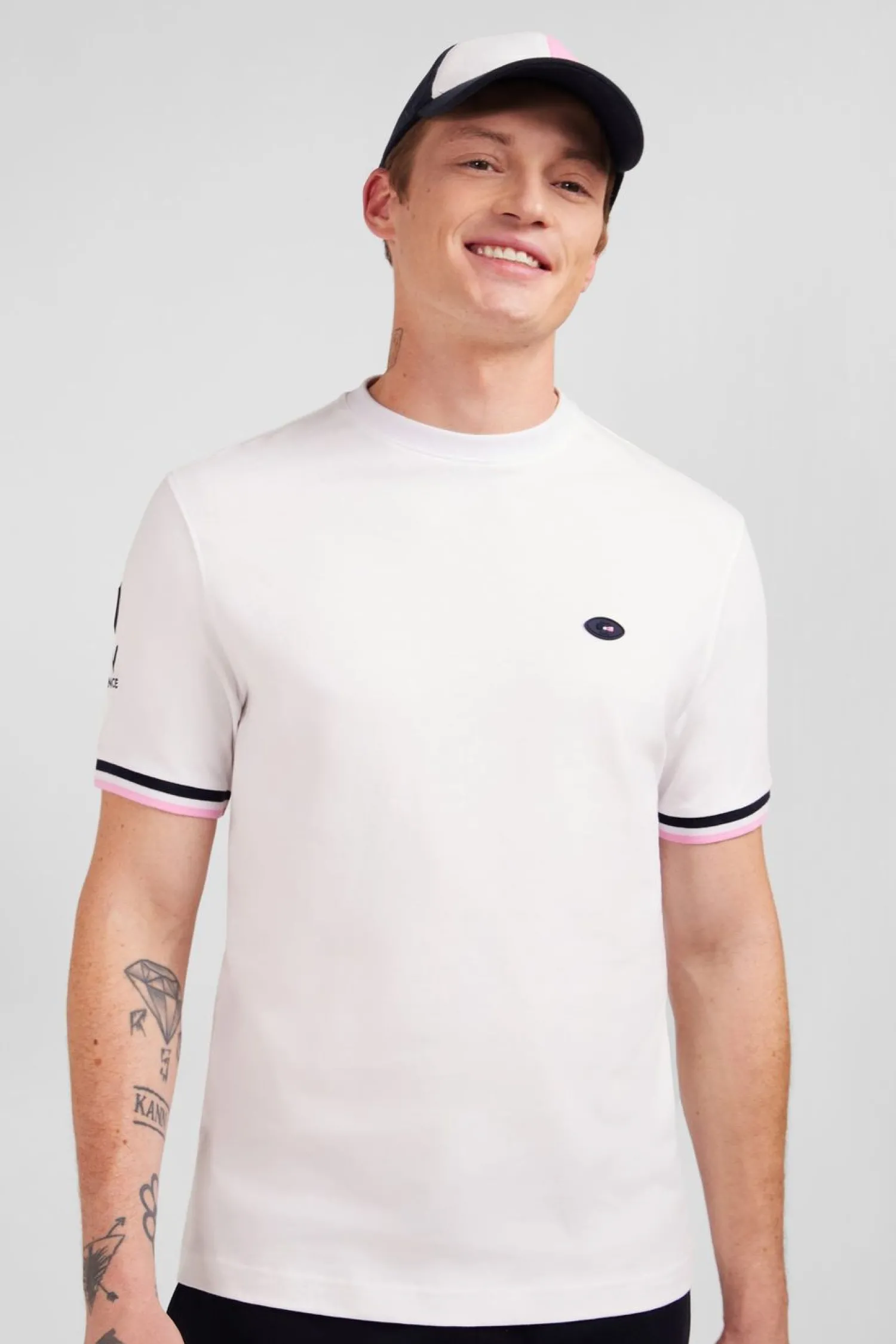Sale T-hirt Banc A Broderie Xv De France Au Do Homme T-Shirts
