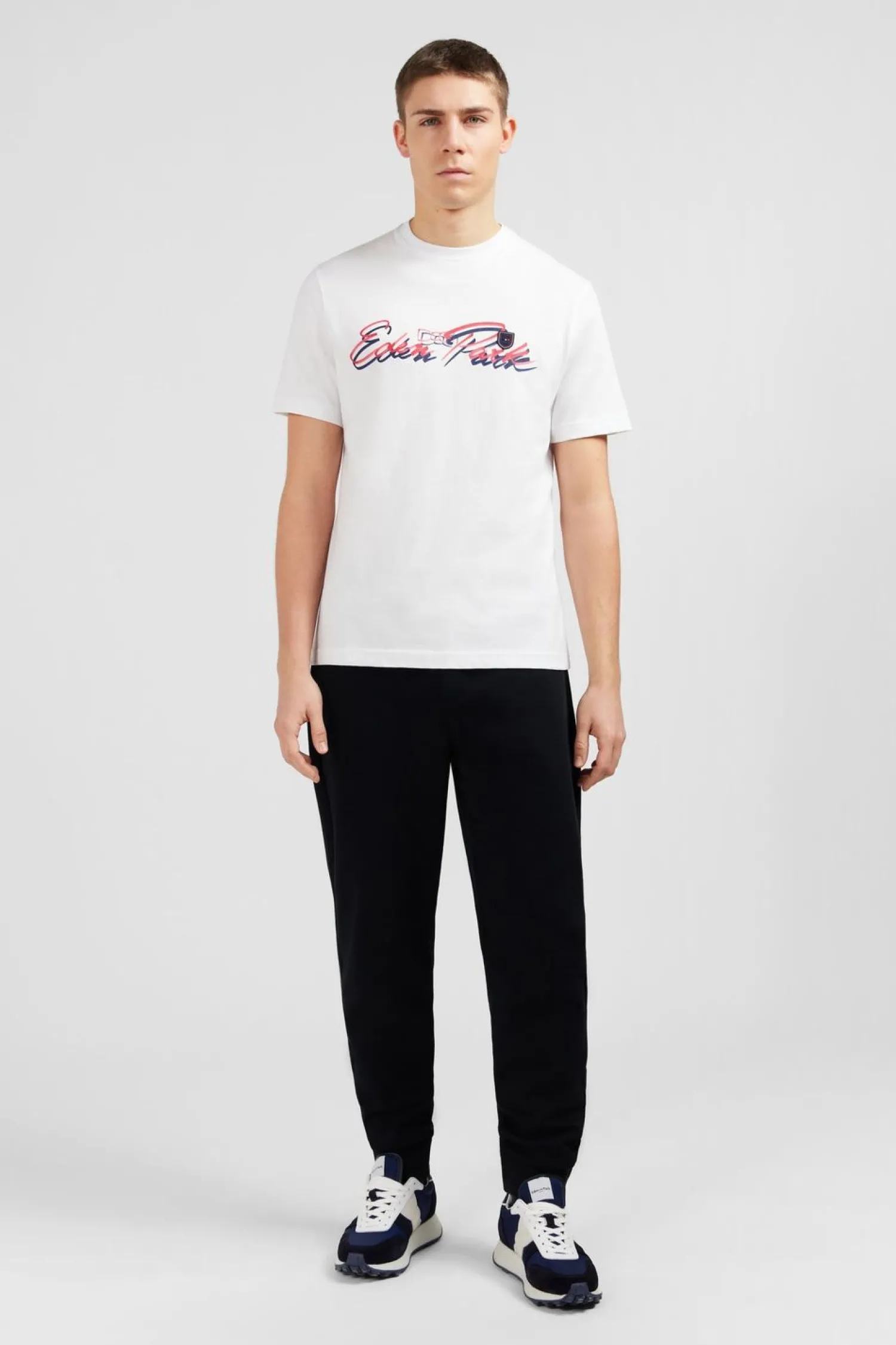 Sale T-hirt Banc A Doube Incription Homme T-Shirts