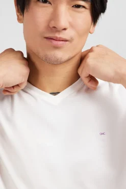 Discount T-hirt Banc Co V A anche Courte Homme T-Shirts