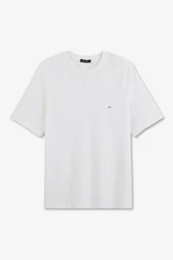 New T-hirt Banc Uni A anche Courte Femme T-Shirts