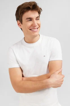 Best T-hirt Banc Uni A anche Courte Homme T-Shirts
