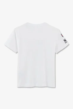 Discount T-Shirt Blanc Xv De France En Jersey Coton Enfant Enfant