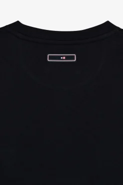 New T-hirt Beu Fonce A Doube Incription Homme T-Shirts