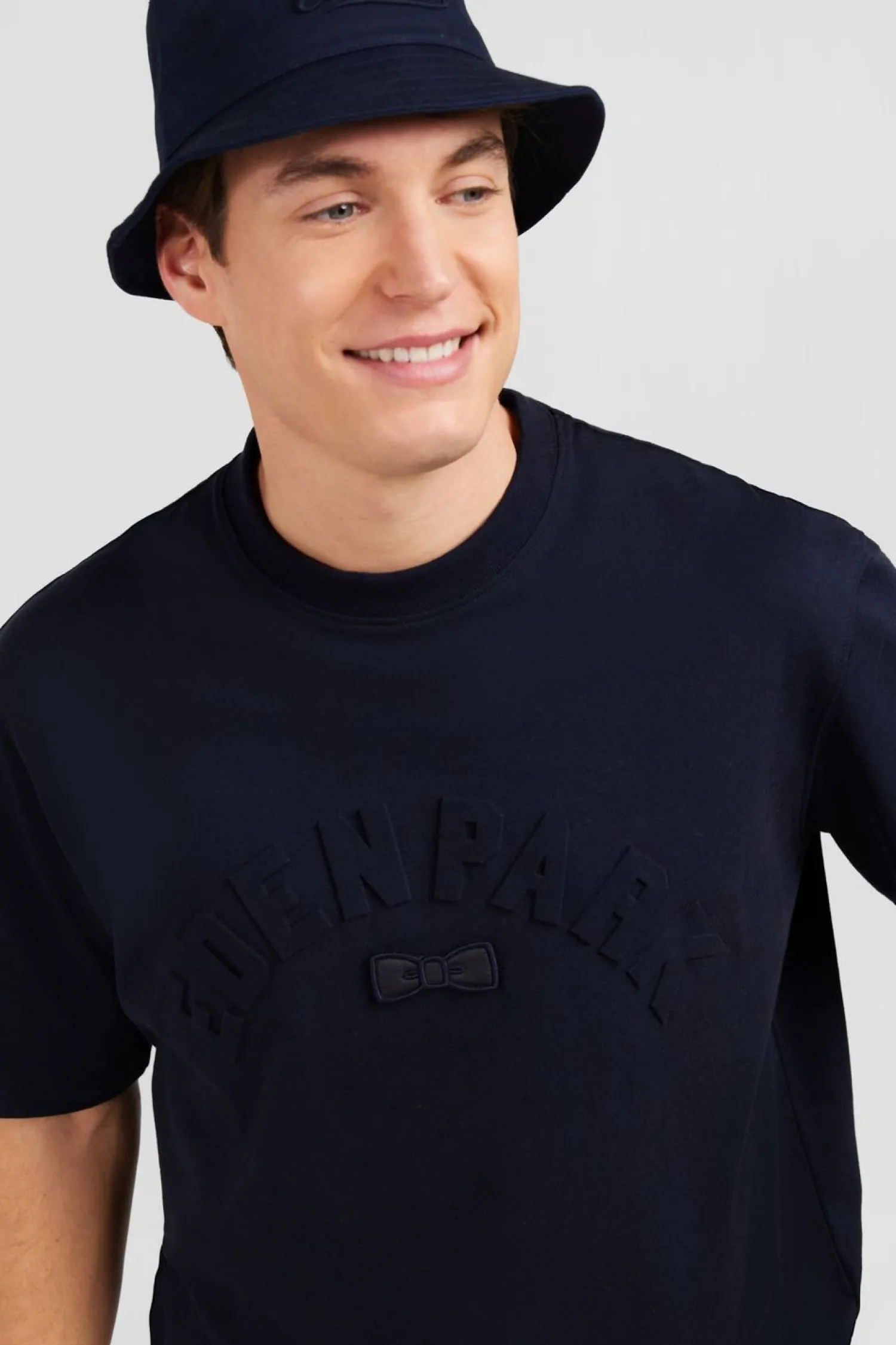 Clearance T-hirt Beu Fonce Eboe Homme T-Shirts