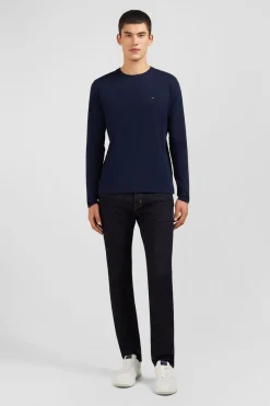 T-hirt Beu arine Co Rond A anche ongue Homme T-Shirts