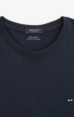 T-hirt Beu arine Co Rond A anche ongue Homme T-Shirts
