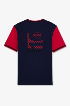 New T-hirt Coorbock Beu Fonce A Incription French Fair Homme T-Shirts