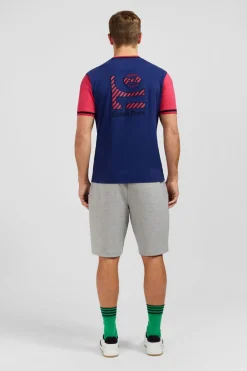 New T-hirt Coorbock Beu Fonce A Incription French Fair Homme T-Shirts