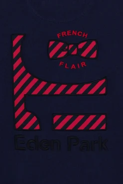 New T-hirt Coorbock Beu Fonce A Incription French Fair Homme T-Shirts