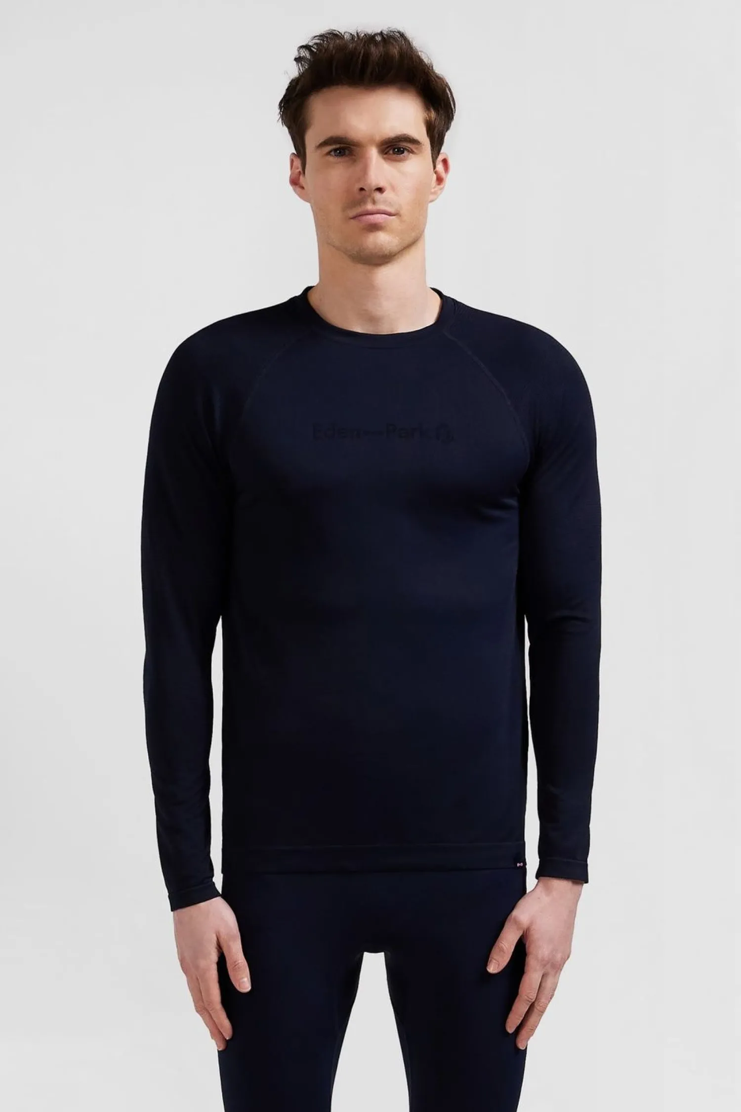 Discount T-hirt De port anche ongue A Detai Cerce Beu arine Homme T-Shirts