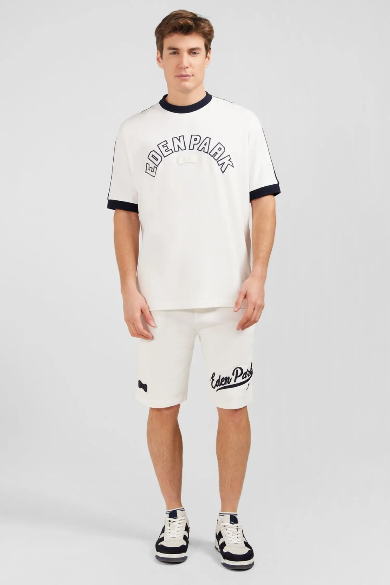 Hot T-hirt Ecru A Incription Homme T-Shirts