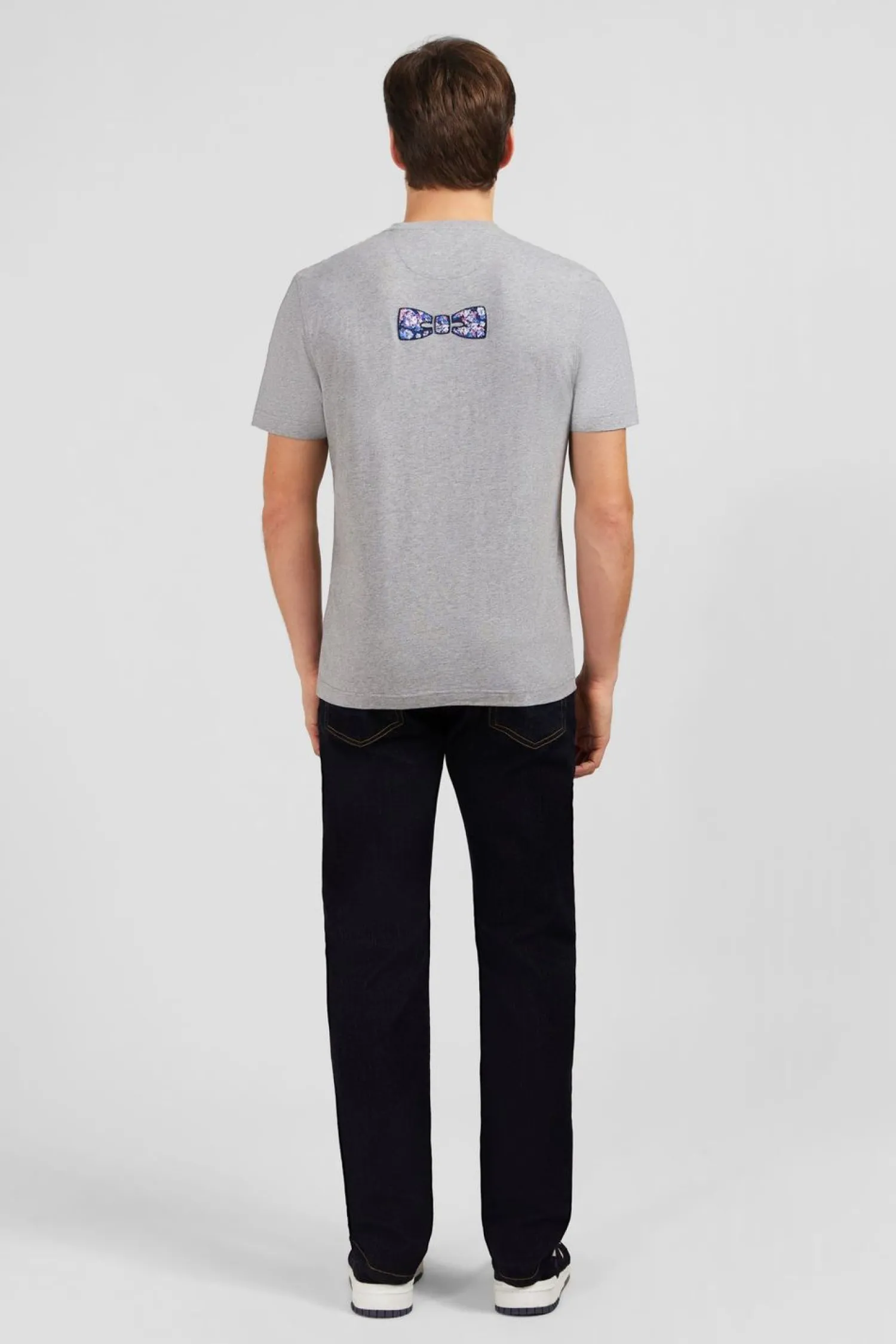 T-hirt Gri Cair A Broderie Homme T-Shirts