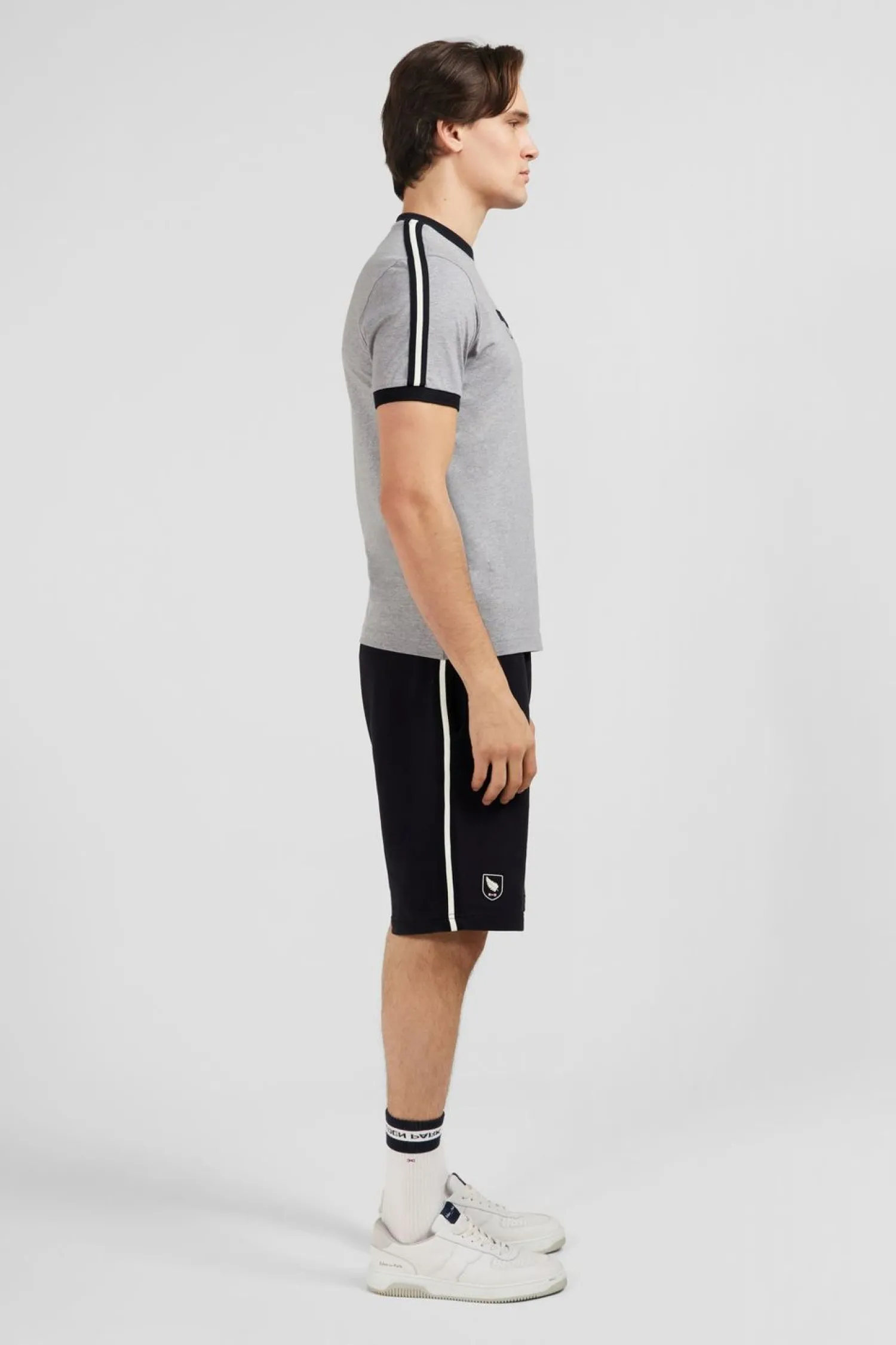 T-hirt Gri Cair Incription New Zeaand Homme T-Shirts