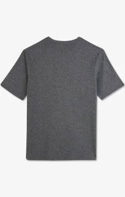 New T-hirt Gri Co Rond A anche Courte Homme T-Shirts