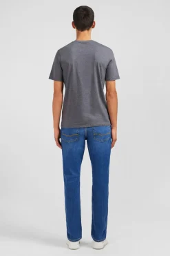 T-hirt Gri Co V A anche Courte Homme T-Shirts