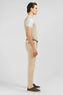 Outlet T-hirt anche Courte Beige Coorbock Homme T-Shirts